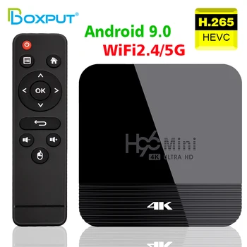 

Android Box H96 Mini H8 Tv Box Android 9.0 2GB 16GB RK3328A 1080p 4K BT Wifi Google Store Netflix H96Mini Set top box