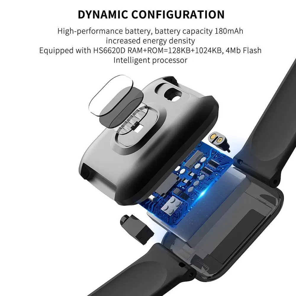 Nennbo Ai09 Smart Watch Bracelet Ports Waterproof Fitness Heart Rate Blood Health Monitoring Pressure Health Step Remote Watch