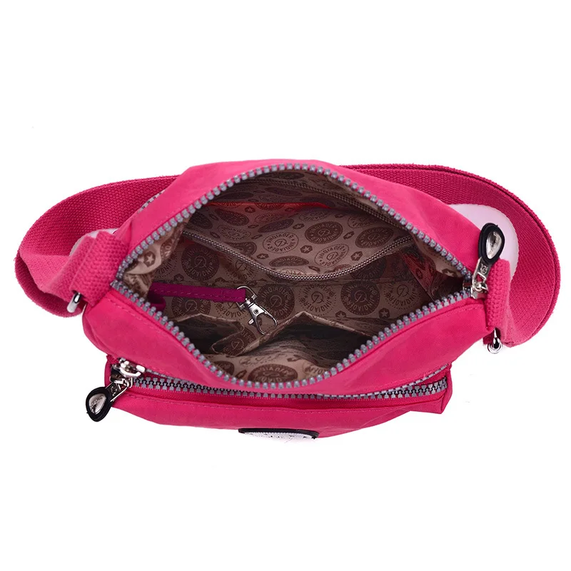 

Jin qiao er Nylon Cloth WOMEN'S Bag Casual Shoulder Oblique Light Bag Versatile Floral Mommy Travel Items Bag