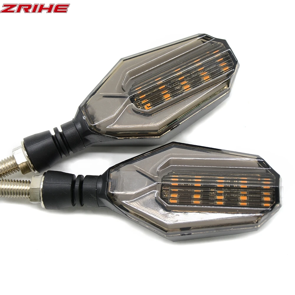 

Universal Motorcycle accessories LED Flexible Turn Signal Indicator Amber Light For YAMAHA YZ125/X YZ250F YZ426F YZ450F YZ450FX