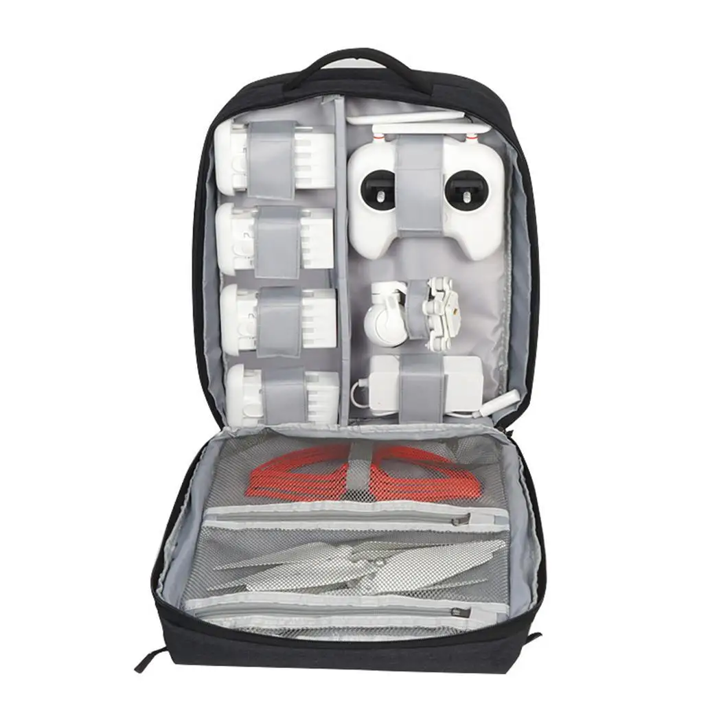 

Waterproof Drone Travel Backpack Large Capacity Zipper Black Storage Carry Bag
