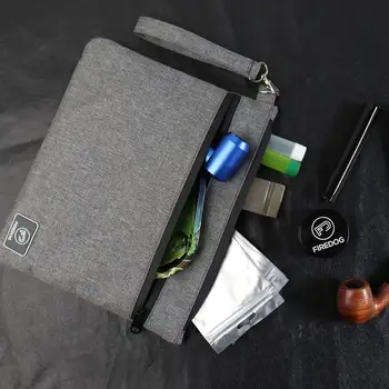 

FIREDOG Smoking Accessories Smell Proof Bag with Carbon Lined Large Container for Weed Herb