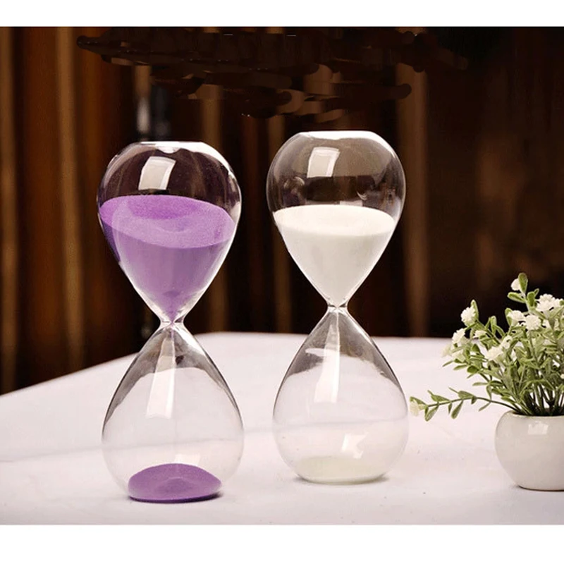 

Creative Sand Clock Hourglass Timer Clock Sandglass Tea Timers Craft Birthday Gift as Delicate Home Decorations 5/10/30/60min