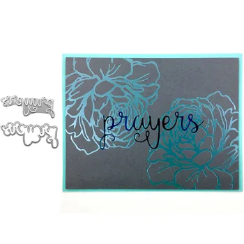 

Word Hot Foil Plate and Metal Cutting Dies for Scrapbooking and Cards Making Paper Embossing Craft New 2019 die cuts