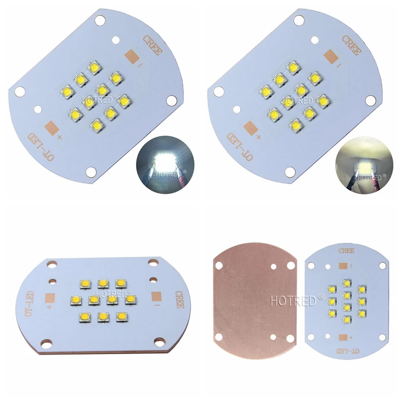 Cree XLamp XP G2 XPG2 50 Вт 100 Led белый/теплый белый Высокая мощность Светодиодная лампа