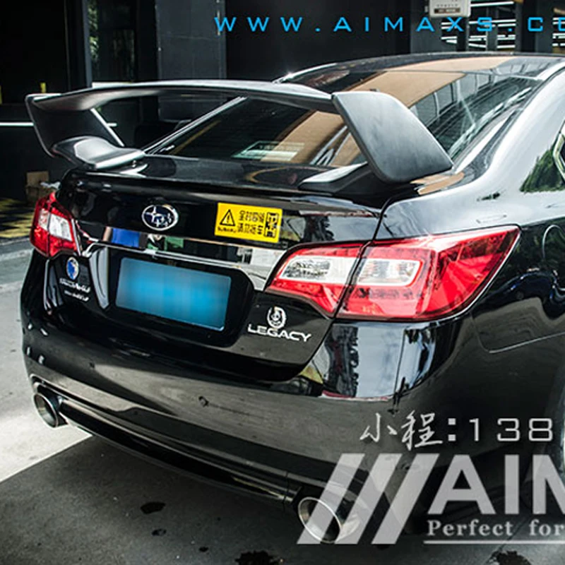 Стайлинг автомобиля для subaru Legacy задний спойлер из АБС пластика багажника 2016