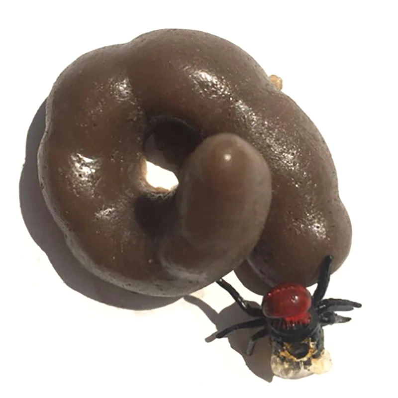 Реалистичные брутто отход поо дерьма искусственные фекалии шутка пакость