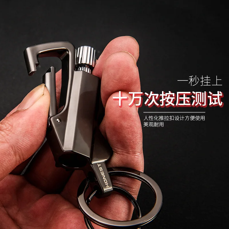 Thousand Matches Kerosene Lighter Beer Bottle Opener with Key Chain Gadgets for Men Zipp o Lighter Gadgets for Men