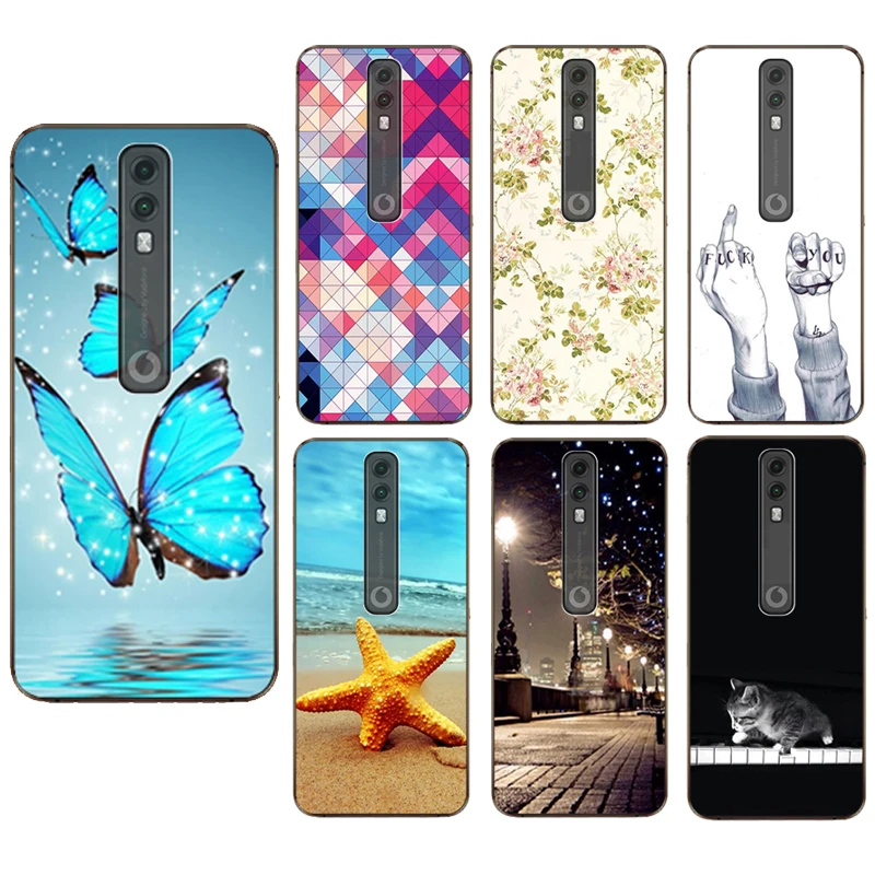

For Vodafone Smart N10 VFD630 Case Fashion silicone Soft TPU Cute Back Cases for Vodafone Smart V10 Phone Cover Shells Coque