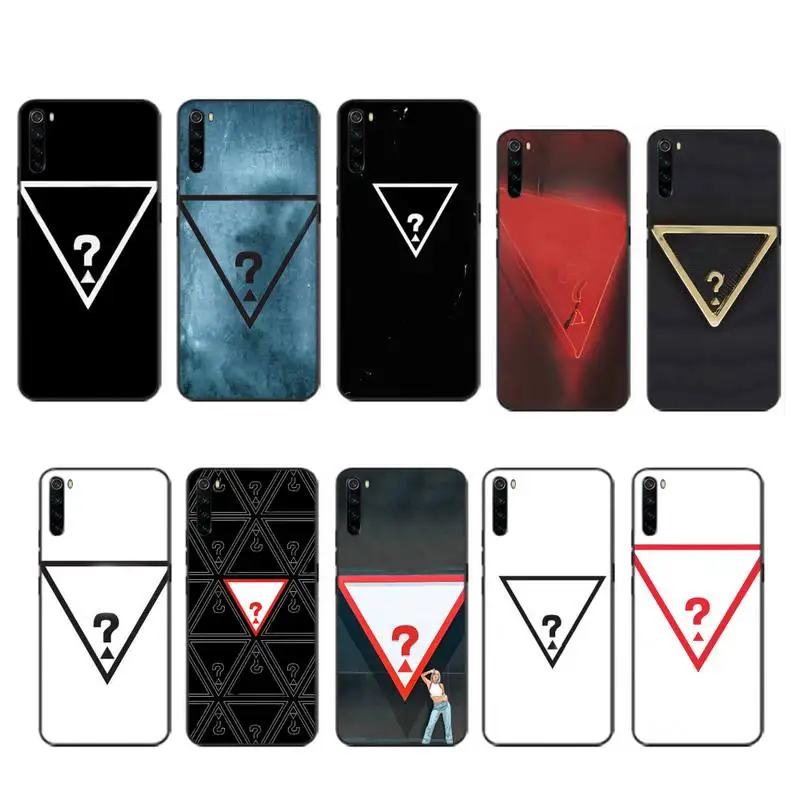 Love GUESS Riddle case coque fundas etui for xiaomi note max mi 3 7 8 9se Redmi 7a 8t 10 pro lite cases cover | Мобильные телефоны