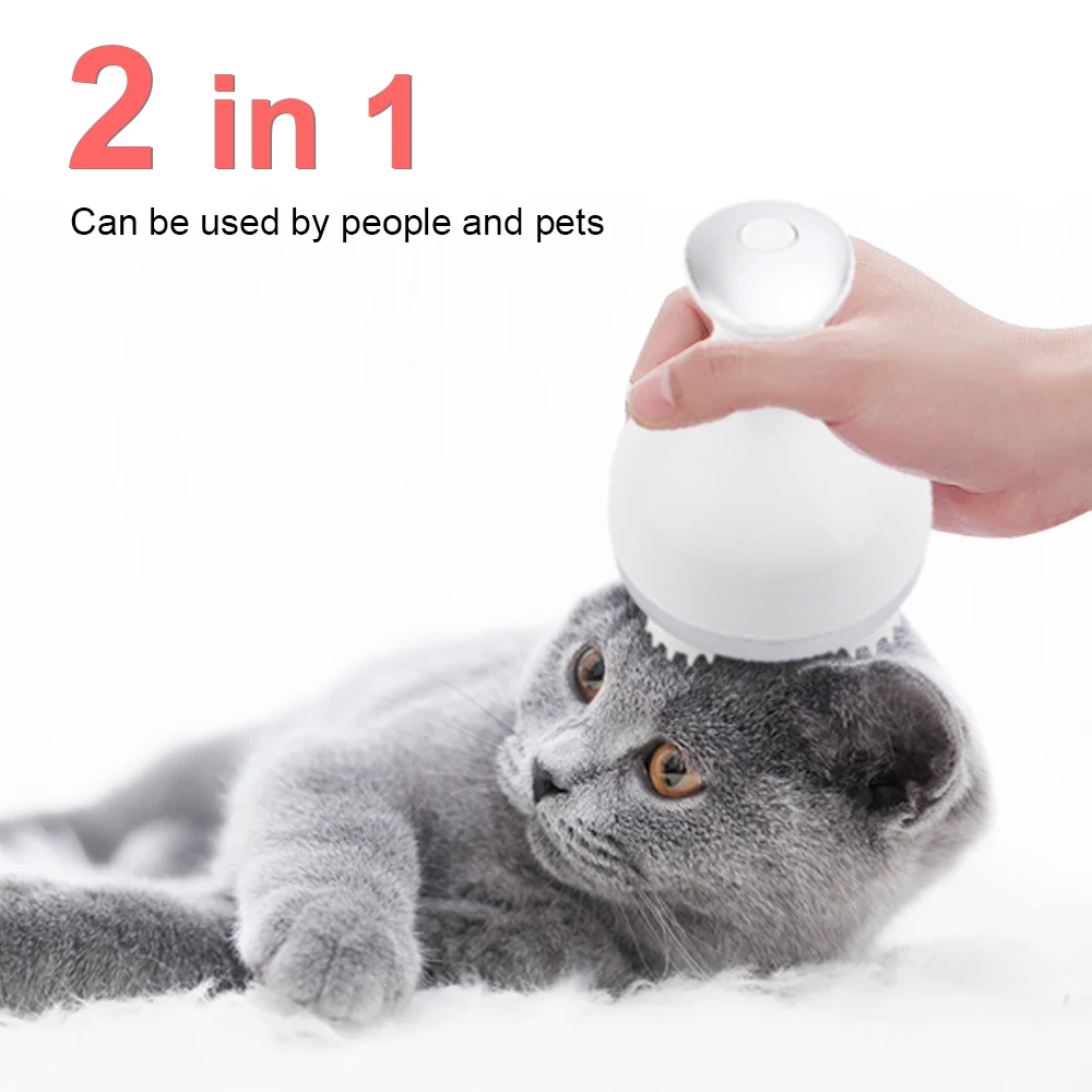 Electric Head Massager Cat Paw Massager Roller Body Relax Massage Household Handheld Wireless Massage Claw For Head Arms Legs