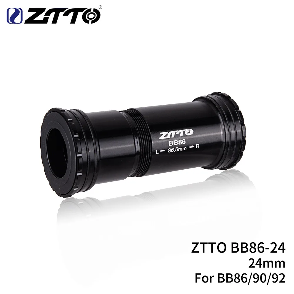 

ZTTO BB86 24 мм BB92 BB90 Пресс Fit нижние кронштейны резьбовой замок для дорожного велосипеда горного велосипеда 24 вал кривошипная цепь
