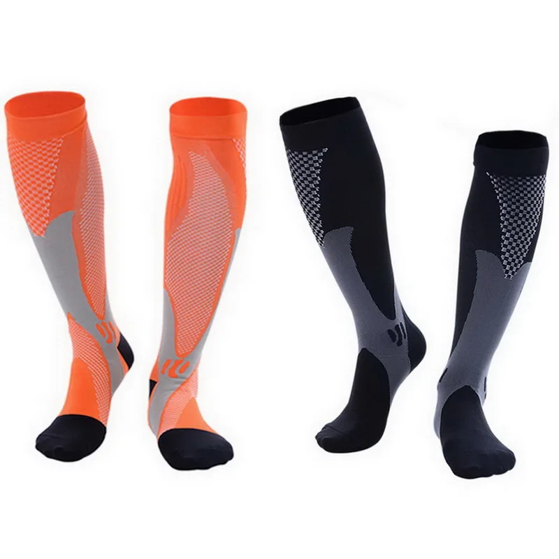 Sfit, мужские профессиональные баскетбольные носки, для спорта на открытом воздухе, велоспорта, бега, футбола, туризма, Компрессионные носки - Цвет: E384384A
