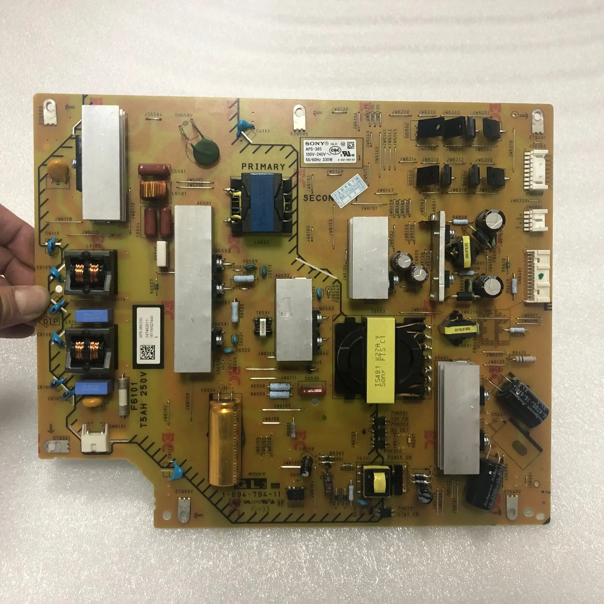 Оригинальное качество 55X8500C блок питания 1-894-794-11 APS-385 пятно
