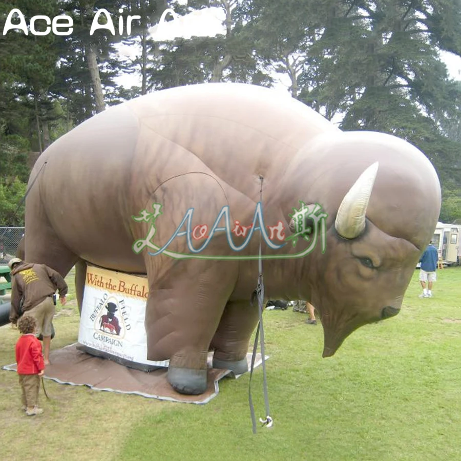 Eye-catcher-giant-inflatable-bull-inflatable-OX-model-for-North-America