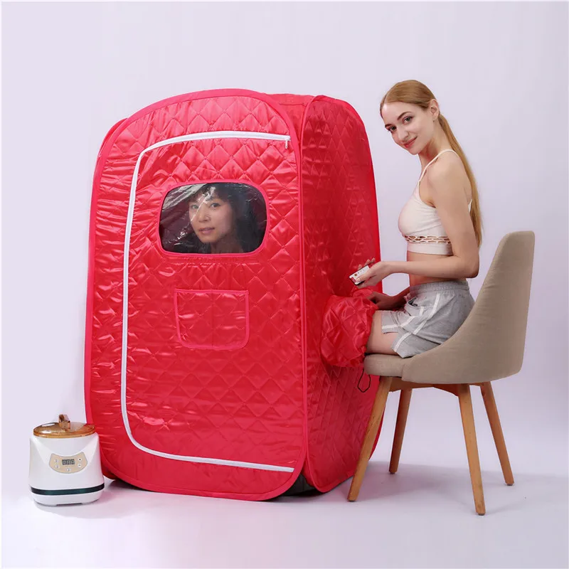 Portable Sauna New Steam Generator 2.8L 1500W For SPA larger TentLose Weight Detox Therapy Fold | Обустройство дома