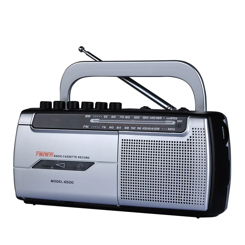 Магнитола walkman кассета Студенческая машина FM/MW Радио Портативная колонка запись