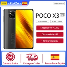 POCO X3 – smartphone, Version globale, écran 6.67 pouces FHD, dot display, caméra AI Quad 64mp, batterie 5160mAh, 33w, 3.5mm, en Stock