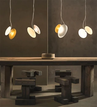 

Nordic Creative Glass Pendant Lights Modern Simple Cobblestone Art Decor Lamp Bedroom Bedside Dining Room Pendant Lamp Luminaria