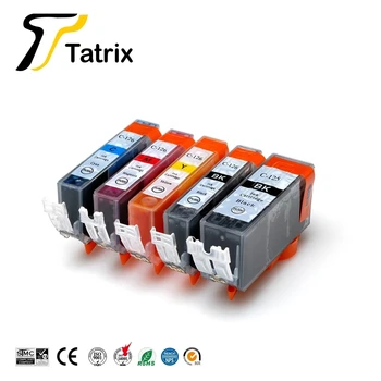 

Tatrix Compatible for Canon PGI125 CLI126 ink cartridge for Canon PIXMA MG6110 MG6210 etc.