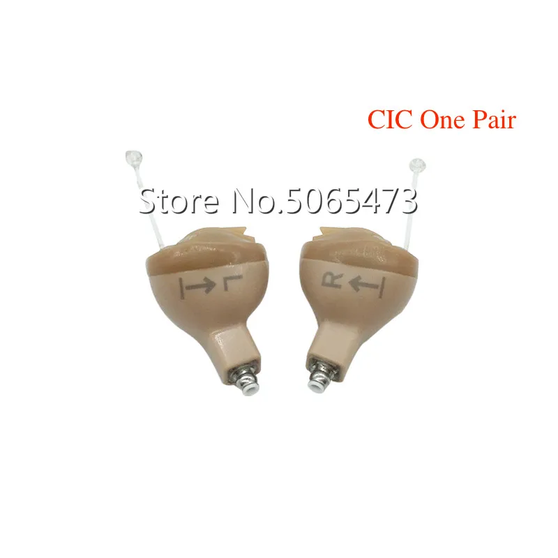 CIC One Pair Новинка! Siemens 8 каналов цифровой Невидимый CIC слуховой аппарат RUN Click ITC Signia смартфон Приложение подходит сухой Чехол руководство на английском языке - Цвет: CIC One Pair