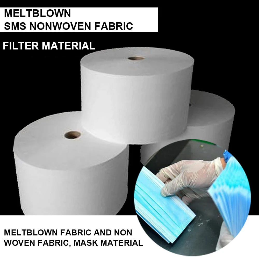 

1M Meltblown No-woven DIY Fabric Skin-friendly Homemade Face Craft Cloth