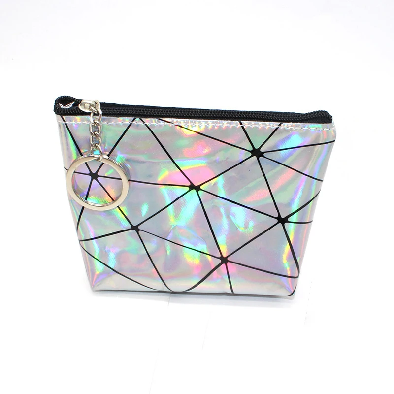 

New Fashion Laser Coin Purse Zipper Wallet Women's samll bags ladies Creative Storage Pouch Key Bags Coin Wallet