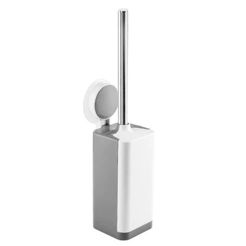 

Toilet Cleaning Brush Set Toilet Brush And Holder Set Cleaning Tool Suction Cup Type Stainless Steel Cleaning Long Handle Brushe