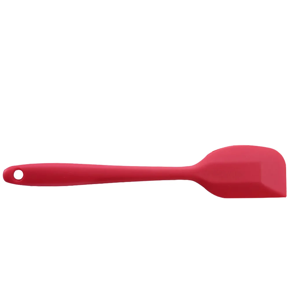 Multiple Color Silicone Baking Spatula Heat-Resistant Non-stick Cooking Kitchen Utensils Non-deformable Soft Baking Spatula