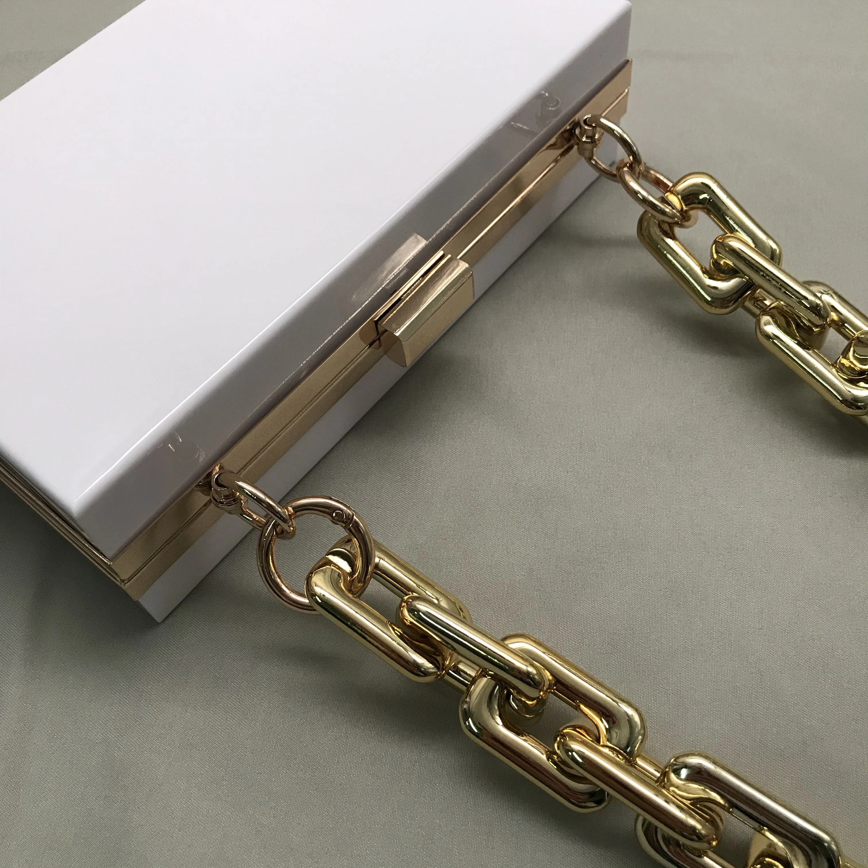 1Pc 60cm Thick Resin Bag Strap for Shoulder Bag Handbag Chain Straps Detachable Handle Bag Accessories Ins Hot Bag Parts