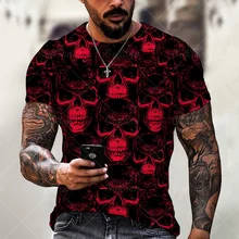 

New Mosaic Color Matching Printing Fashion T-Shirt For Men 3d Printed Tops Summer Short-Sleeved Casual Loose T-Shirts For Men