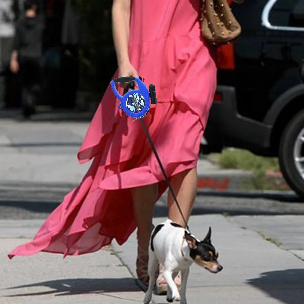 

8M 50kg Retractable Dog Leash with LED Automatic Extending Pet Leash Flexible Dog Puppy Cat Traction Rope Belt Dog Leash