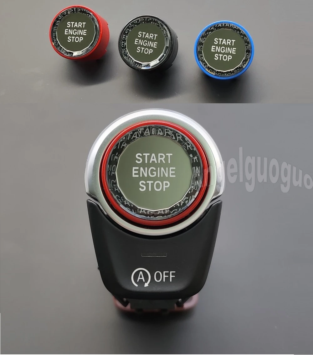 Переключатель запуска и остановки двигателя крышки кнопок для BMW G F Series F10 F18 F32 F33
