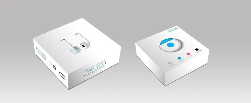 E28 TWS bluetooth гарнитура 5,0 настоящая Беспроводная мини i7s сенсорная bluetooth гарнитура движение