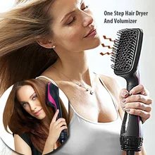 Профессиональный утюжок для волос Volumizer сглаживающая щетка плоская железная щетка для волос электрическая нагревательная Расческа для укладки