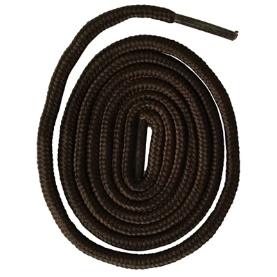 24 Dark Brown 60-180 см круглые шнурки для ботинок шнурки для обуви, шнурки полиэфирные шнурки различных цветов - Цвет: 24 Dark Brown