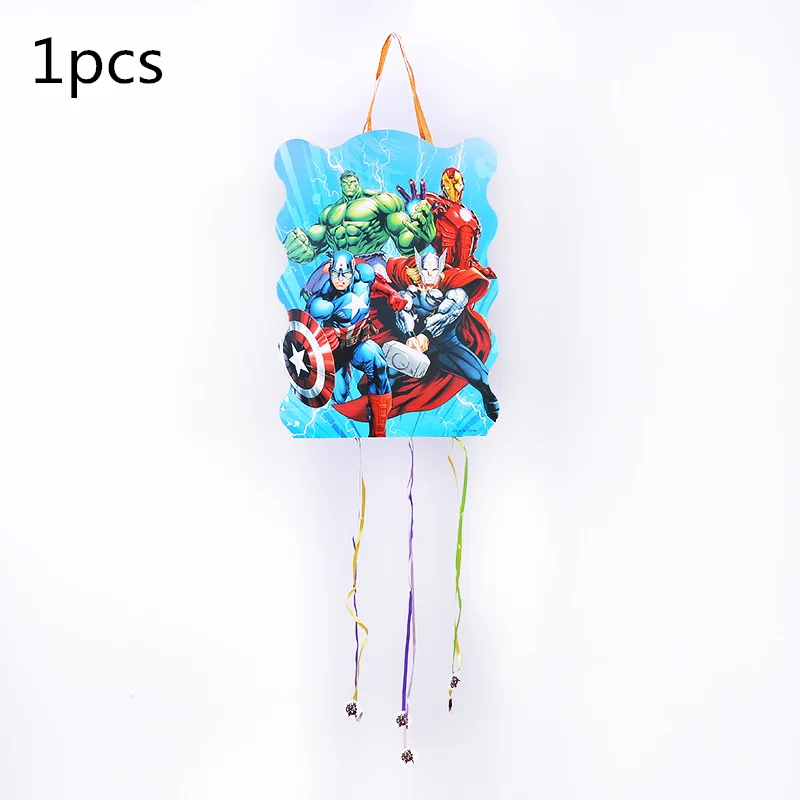 

1SET AVENGERS THEME PINATA BABY SHOWER KIDS BIRTHDAY PARTY DECORATION AVENGERS PINATA BIRTHDAY PARTY FUNNY GAME