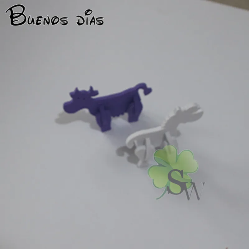 

2020 new design different color environmentally eva puzzle pig /Dinosaur/ crab for children school Intelligence training