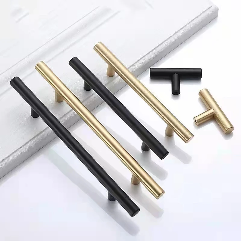 Stainless Steel Handles For Cabinets And Drawers Kitchen Handles Bathroom Cabinets handles Cabinet Metal Furniture Handles - Image 2
