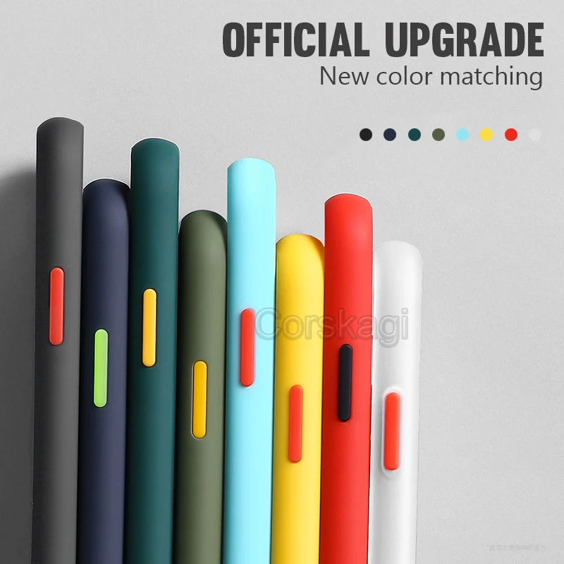ПК+ Мягкий ТПУ чехол для samsung Galaxy A10 A20 A10S A20S A20E A30 A40 A50 A70 M20 M30 M30S противоударные Чехлы полная защита Матовый Капа