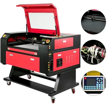 

VEVOR 80W CO2 Laser Engraver Engraving Machine 700x500mm with USB Interface for DIY Engraving Artwork Crafts Printer Cutter