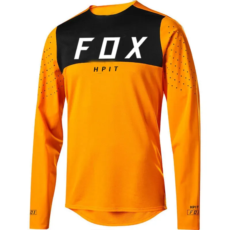 Hpit Fox Новинка 2021 Черная майка FXR для мотокросса езды по бездорожью внедорожному
