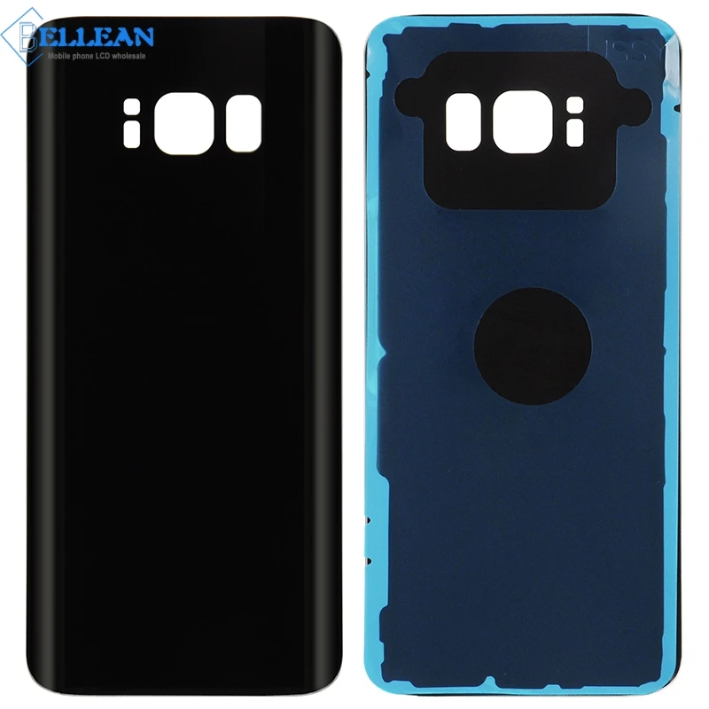 Dinamico S8 G950 Корпус задняя крышка чехол для Samsung Galaxy S8 G950 батарея задняя крышка стеклянная панель Задняя крышка корпуса Дверь 10 шт