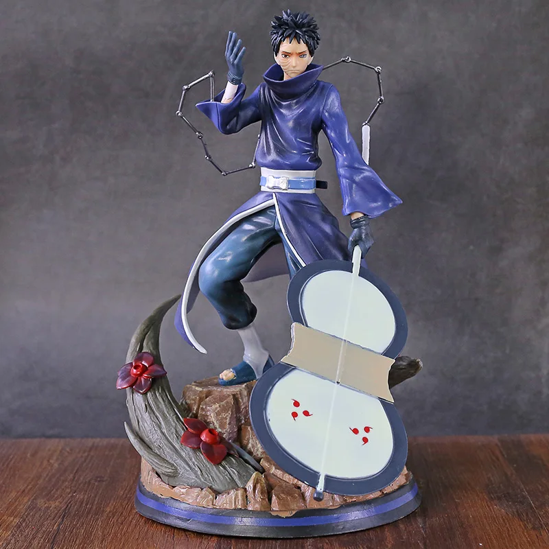 Аниме Наруто Акацуки Учиха Obito GK статуя Битва вер. ПВХ фигурка коллекция модель детские игрушки кукла подарок