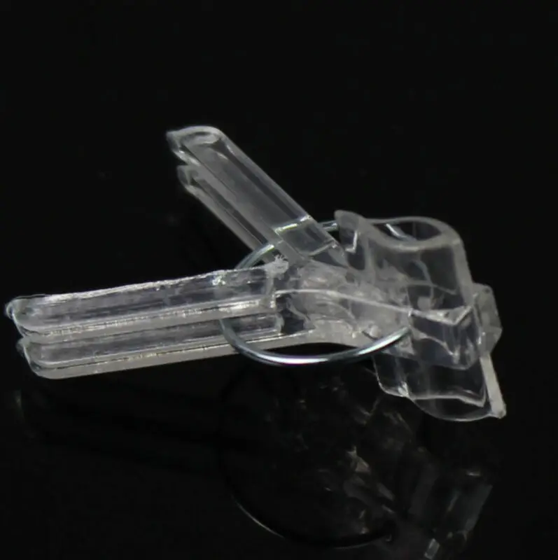 Quality plants graft clips plastic fixing fastening fixture clamp 100PCS garden tools for cucumber eggplant watermelon plant clips plastic plant clips