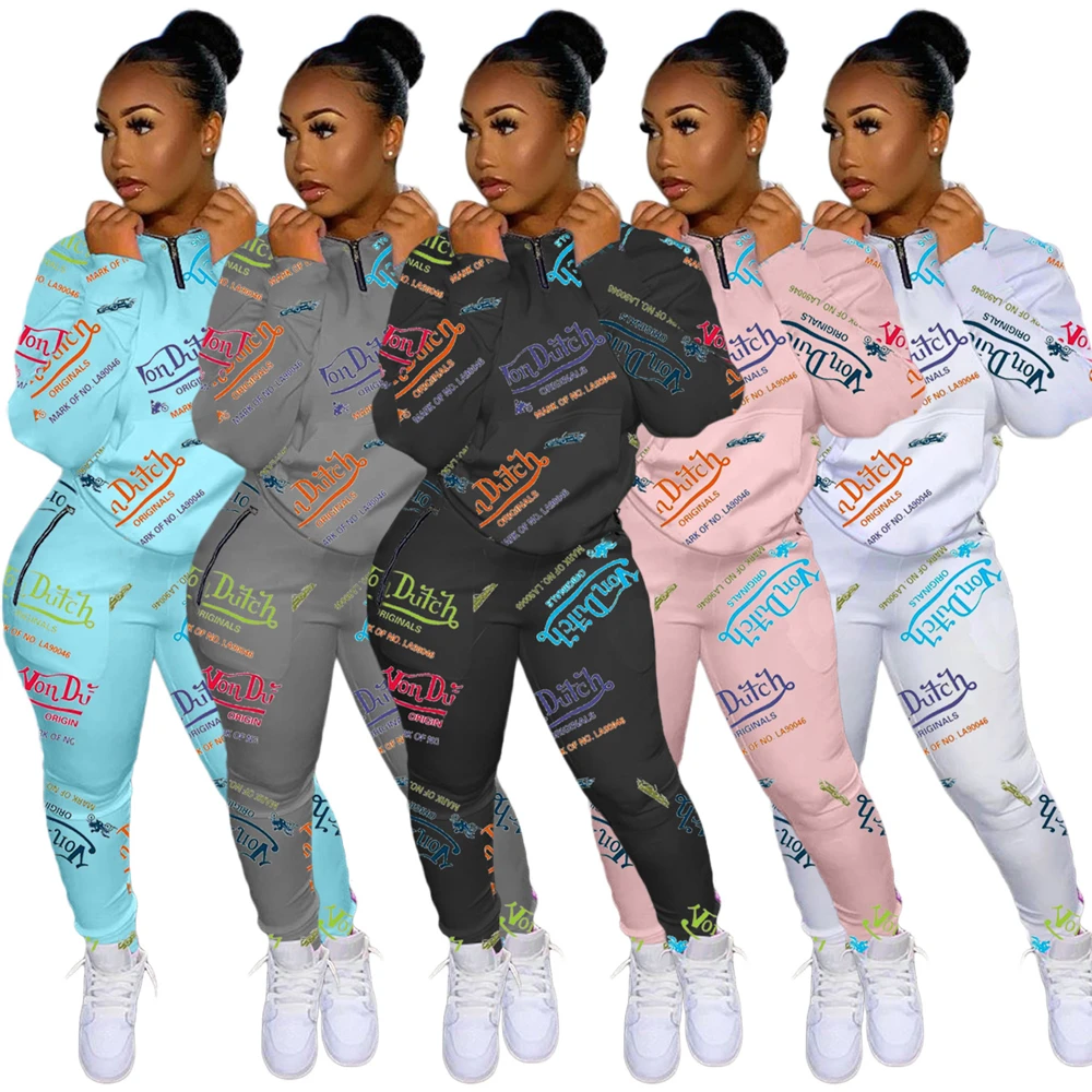 Von dutch jogger set Clearance