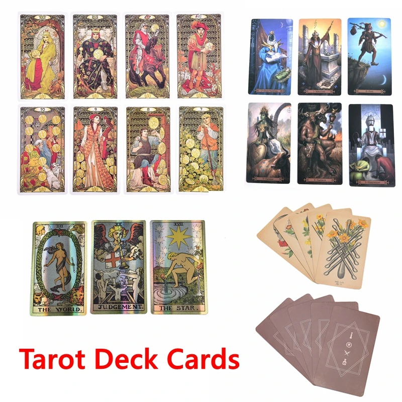 1set Waite Rider Tarot Deck Game Cards English Version Future Telling Sealed Board Game Divination