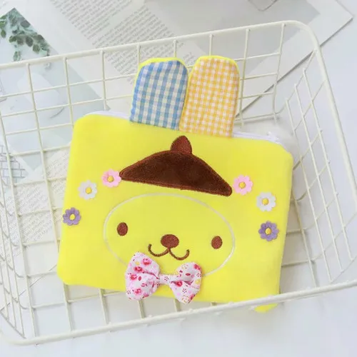 Милый медведь Даффи стеллалу шеллимей Хелло Китти моя мелодия Cinnamoroll pompomparin сумка для хранения косметики сумки для макияжа - Цвет: 4