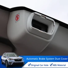 Qhcp capa da câmera do carro sistema de travagem automático câmera à prova de poeira à prova ddustágua anti-risco 1 par para subaru forester 2019 2020 2021