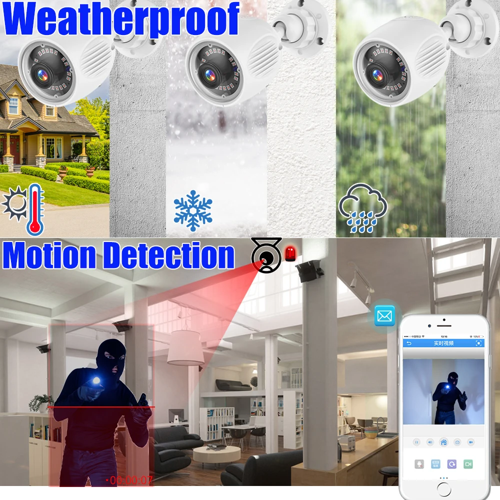 H.265 CCTV IP камера 3MP 5MP POE ONVIF для NVR системы наружного домашнего наблюдения